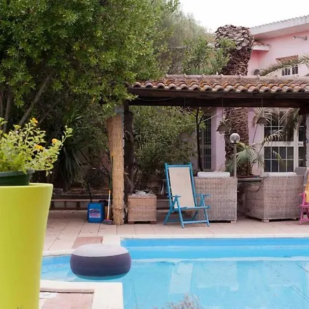 Big Relax With Swimming Pool And A Peaceful Garden In A Private Sestu